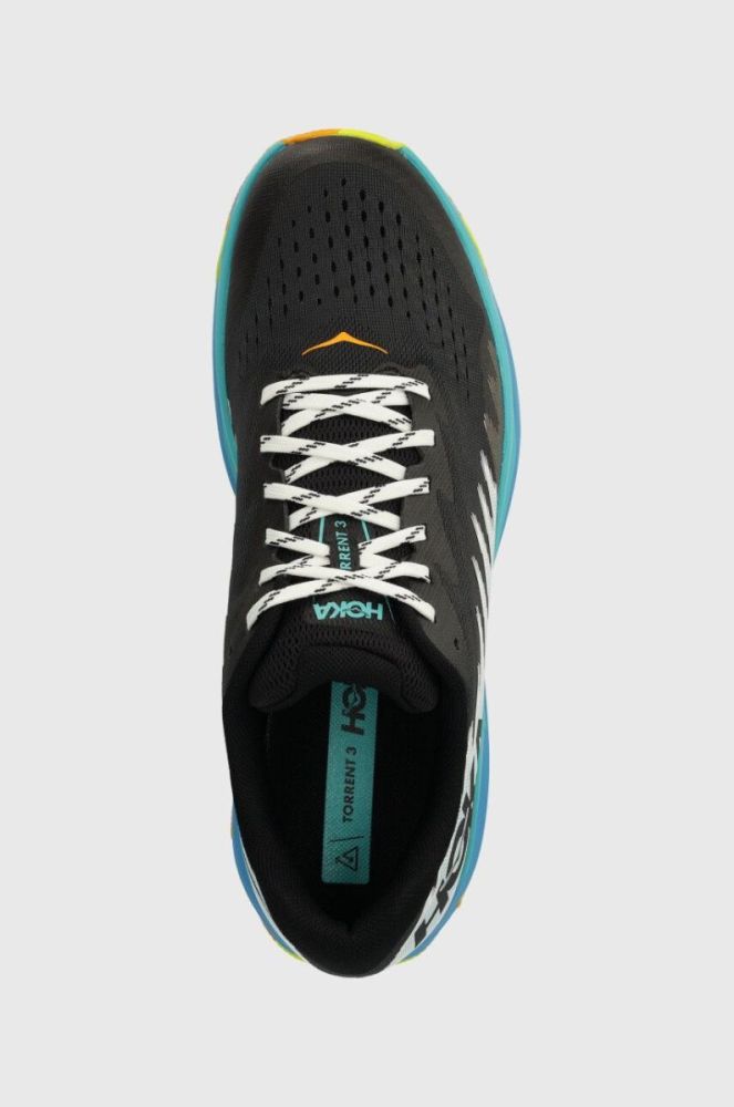Бігові кросівки Hoka One One Torrent 3 колір чорний фото 4