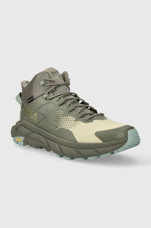 Черевики Hoka One One Trail Code GTX чоловічі колір зелений фото 2