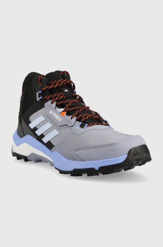 Черевики adidas TERREX AX4 Mid GTX чоловічі колір блакитний фото 2