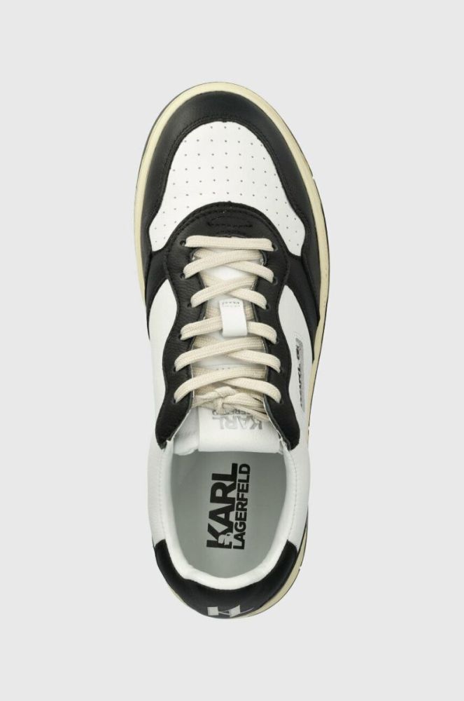 Шкіряні кросівки Karl Lagerfeld KREW KL колір чорний KL53020 (3034069) фото 4