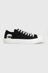 Кеди Karl Lagerfeld KAMPUS III чоловічі колір чорний KL50316 Кеди Karl Lagerfeld KAMPUS III чоловічі колір чорний KL50316