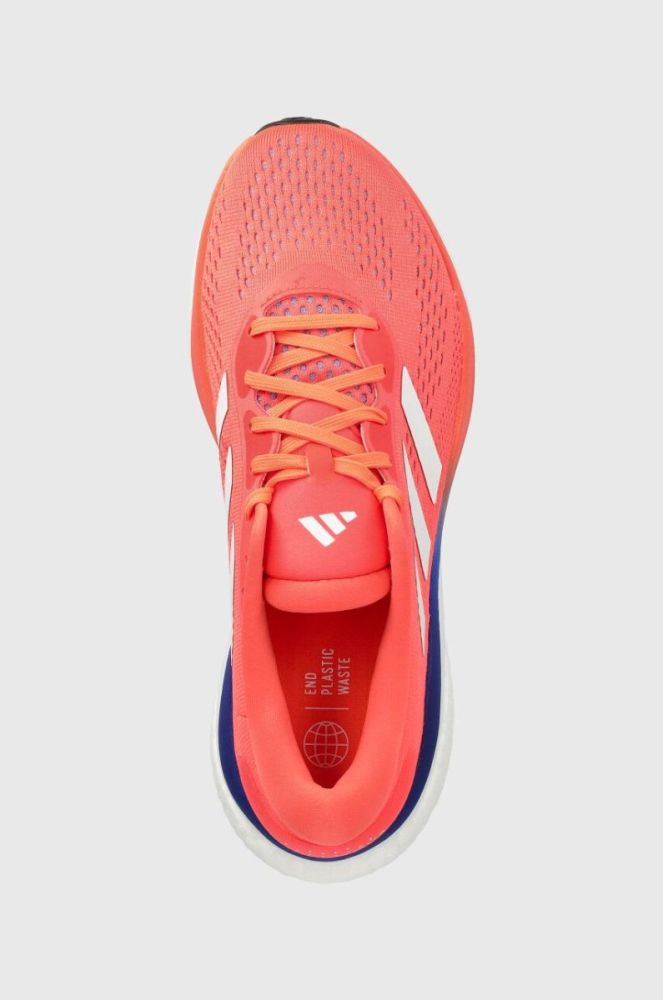 Бігові кросівки adidas Performance Supernova 2.0 колір червоний фото 4