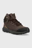 Черевики Columbia Trailstorm Peak Mid чоловічі колір коричневий Черевики Columbia Trailstorm Peak Mid чоловічі колір коричневий