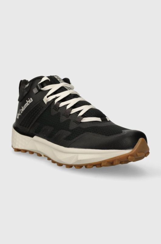 Черевики Columbia Facet 75 Mid Outdry чоловічі колір чорний фото 2