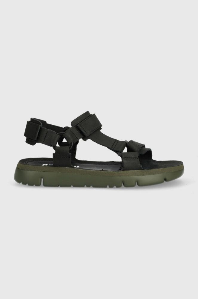 Шкіряні сандалі Camper Oruga Sandal чоловічі колір чорний K100416.020