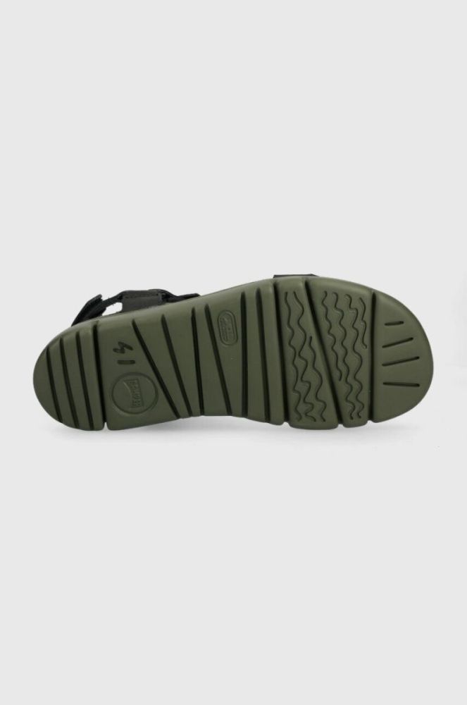 Шкіряні сандалі Camper Oruga Sandal чоловічі колір чорний K100416.020 фото 5