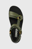 Шкіряні сандалі Camper Oruga Sandal чоловічі колір зелений K100416.022