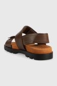 Шкіряні сандалі Camper Brutus Sandal чоловічі колір коричневий K100777.005
