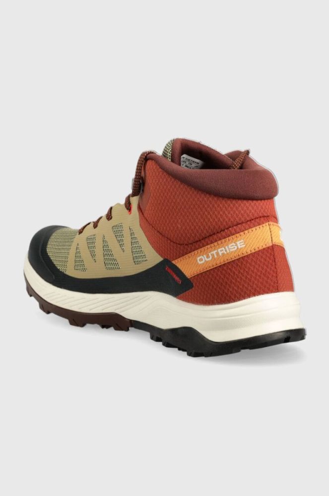 Черевики Salomon Outrise Mid GTX чоловічі колір коричневий фото 3