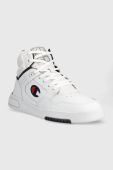 Шкіряні кросівки Champion Mid Cut Shoe Z80 колір білий