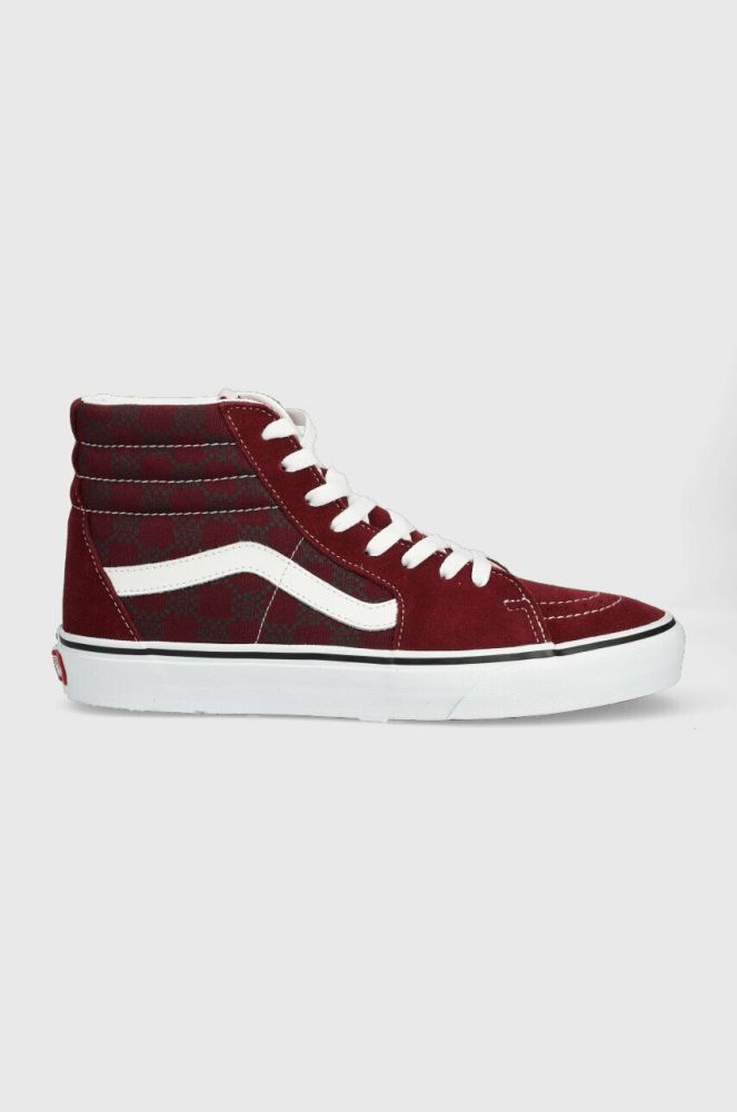 Кеди Vans SK8-Hi чоловічі колір бордовий VN0005U94QU1