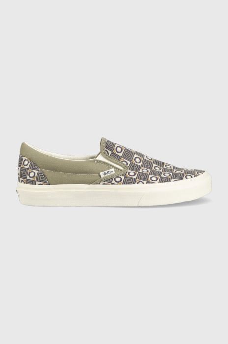 Кеди Vans Classic Slip-On чоловічі колір коричневий VN0A7Q5DOLV1