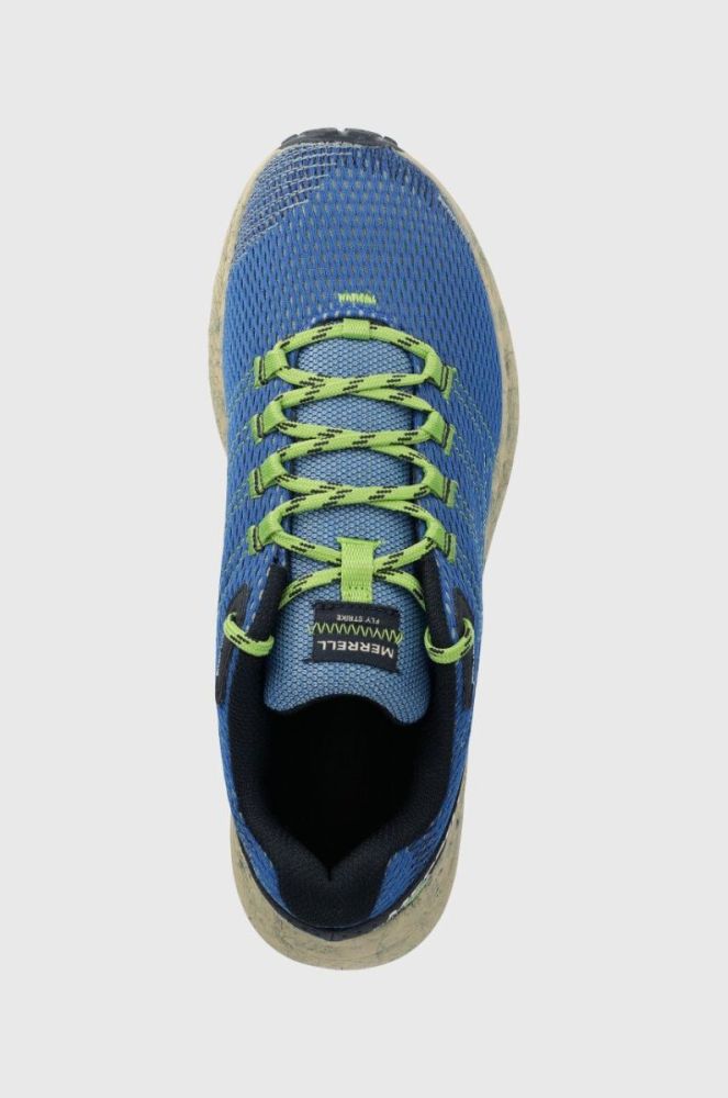 Бігові кросівки Merrell Fly Strike колір блакитний фото 4