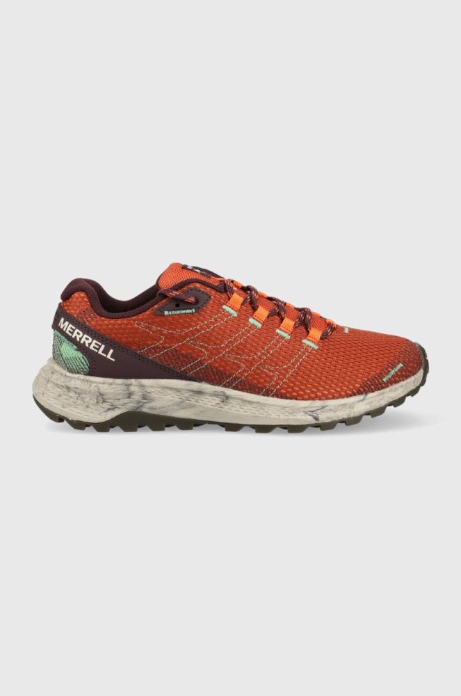 Бігові кросівки Merrell Fly Strike колір коричневий