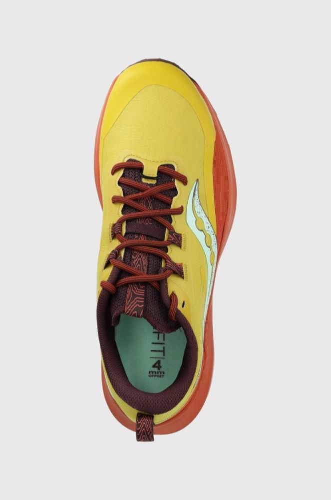 Черевики Saucony Peregrine 13 чоловічі колір жовтий фото 4