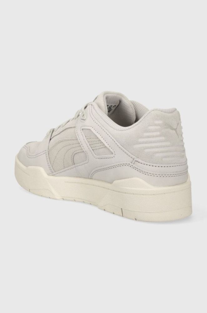 Замшеві кросівки Puma Slipstream Suede колір сірий фото 3