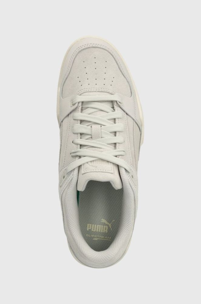 Замшеві кросівки Puma Slipstream Suede колір сірий фото 4