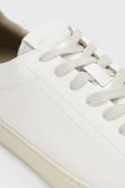 Шкіряні кросівки AllSaints KLIP колір білий MZ0039A