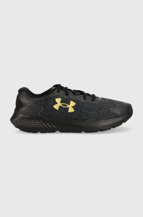 Бігові кросівки Under Armour Charged Rogue 3 Knit колір чорний