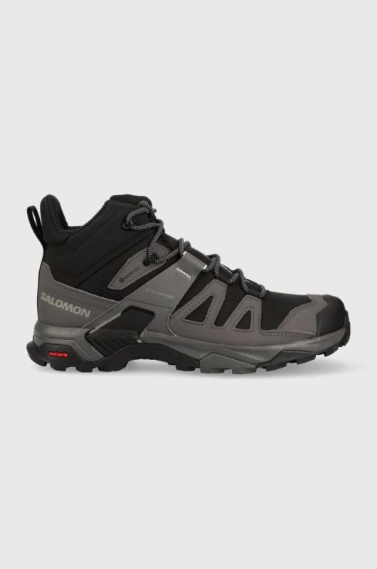 Черевики Salomon X Ultra 4 Mid GTX чоловічі колір чорний