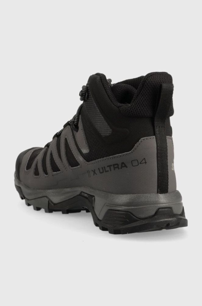 Черевики Salomon X Ultra 4 Mid GTX чоловічі колір чорний фото 3