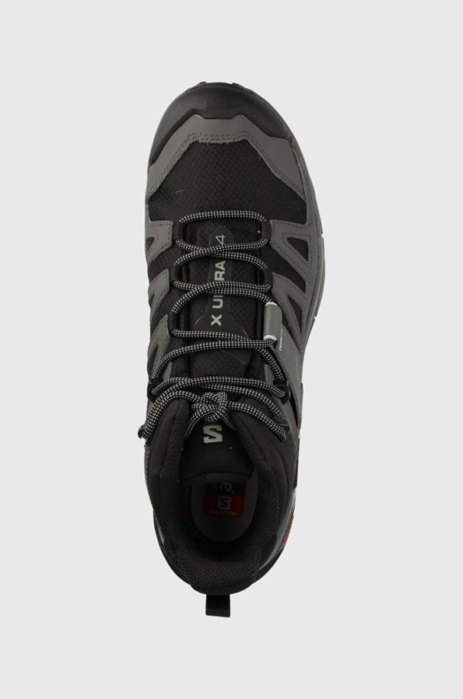 Черевики Salomon X Ultra 4 Mid GTX чоловічі колір чорний фото 4