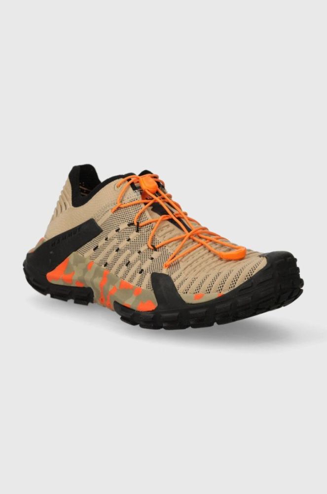 Черевики Mammut Hueco Knit II Low чоловічі колір бежевий фото 2