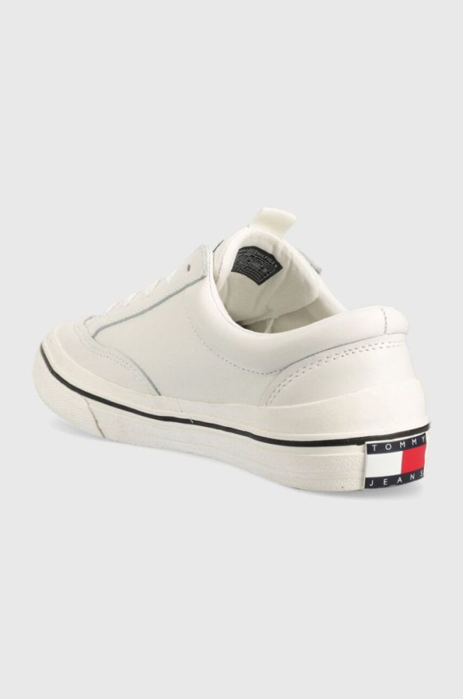 Кросівки Tommy Jeans TOMMY JEANS LEATHER VULC ESS колір білий EN0EN01932 фото 3