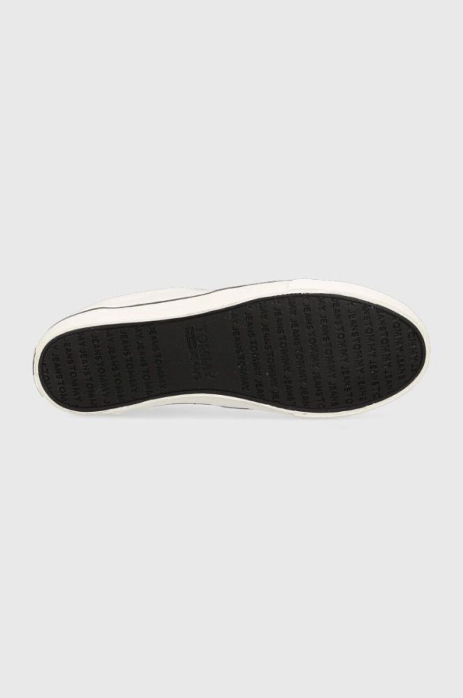 Кросівки Tommy Jeans TOMMY JEANS LEATHER VULC ESS колір білий EN0EN01932 фото 5