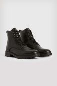 Шкіряні черевики AllSaints LAKER чоловічі колір чорний MZ036Z Шкіряні черевики AllSaints LAKER чоловічі колір чорний MZ036Z