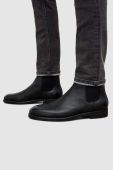 Шкіряні черевики AllSaints HARLEY чоловічі колір чорний MZ040Z