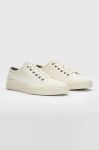Шкіряні кеди AllSaints THEO чоловічі колір бежевий MZ044Z Шкіряні кеди AllSaints THEO чоловічі колір бежевий MZ044Z