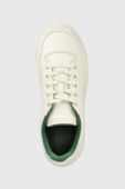 Шкіряні кросівки Lacoste G80 Club Leather Tonal Trainers колір бежевий 45SMA0028