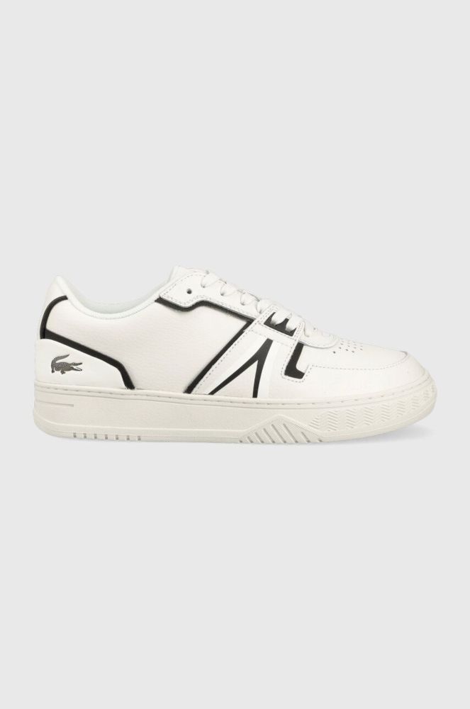 Шкіряні кросівки Lacoste L001 Baseline Leather Trainers колір бежевий 45SMA0126