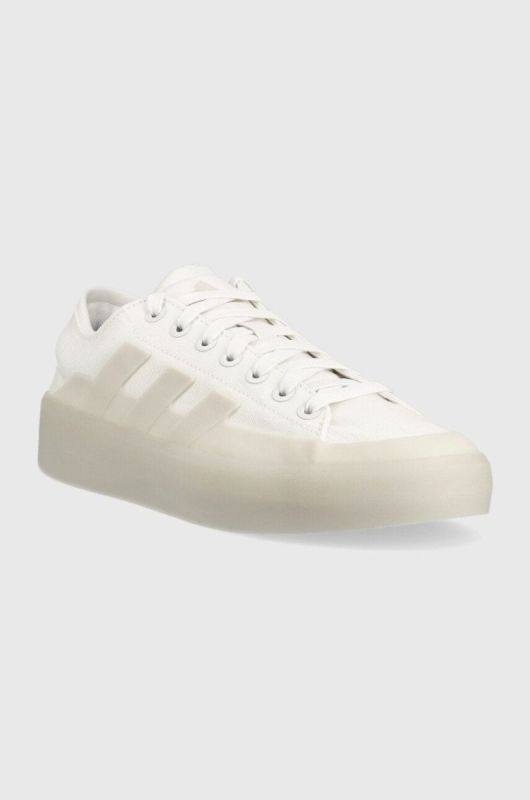 Кеди adidas колір білий фото 2