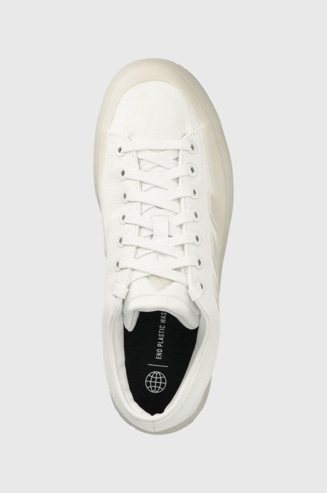 Кеди adidas колір білий фото 4