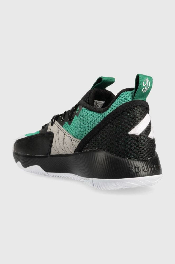Кросівки для тренувань adidas Performance Dame Certified колір зелений фото 3