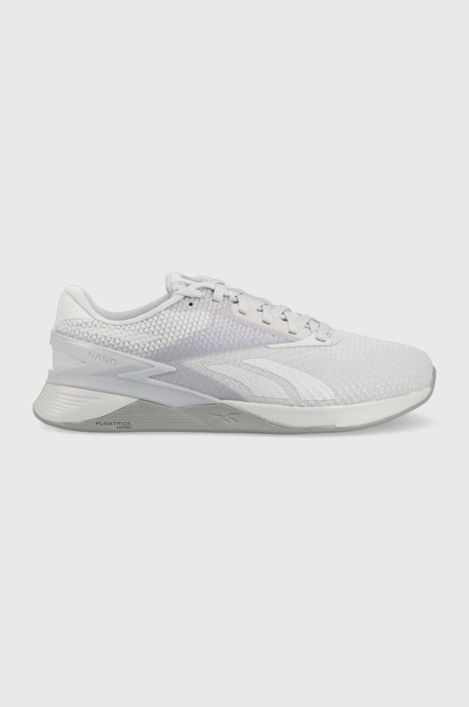 Кросівки для тренувань Reebok Nano X3 колір сірий (3231490)