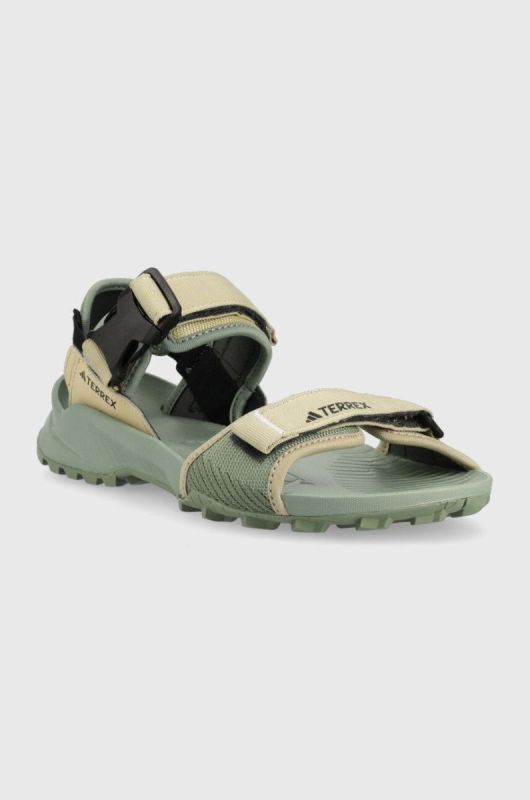 Сандалі adidas TERREX Hydroterra колір зелений фото 2