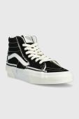 Кеди Vans SK8-Hi Reconstruct колір чорний VN0005UK6BT1 VN0005UK6BT1-DKGRN