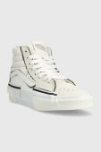 Кеди Vans SK8-Hi Reconstruct колір білий VN0005UKQJM1-W/WHI