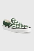 Кеди Vans Classic Slip-On колір зелений VN0A7Q5D6QU1