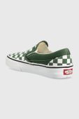 Кеди Vans Classic Slip-On колір зелений VN0A7Q5D6QU1