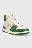 Шкіряні кросівки Mercer Amsterdam The Brooklyn High колір зелений