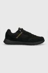 Шкіряні кросівки Caterpillar QUEST RUNNER колір чорний P110713 Шкіряні кросівки Caterpillar QUEST RUNNER колір чорний P110713