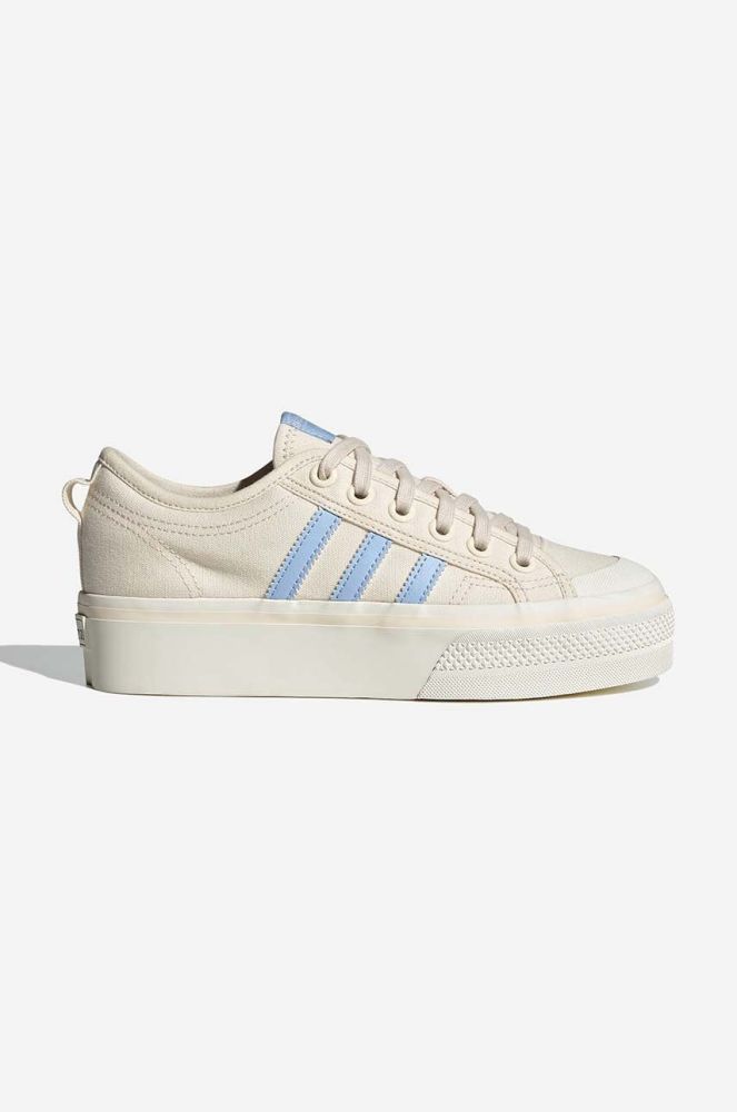 Кеди adidas Originals Nizza Platform W HQ1911 колір бежевий HQ1911-cream