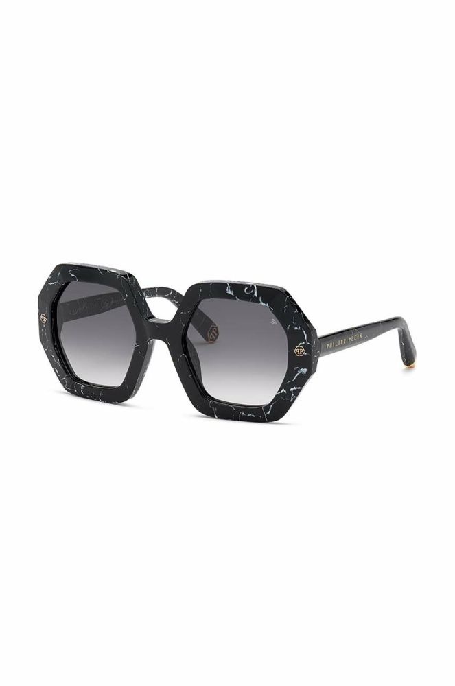 Сонцезахисні окуляри Philipp Plein жіночі колір чорний (2990502)