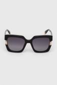 Сонцезахисні окуляри Furla жіночі колір чорний (3176488)