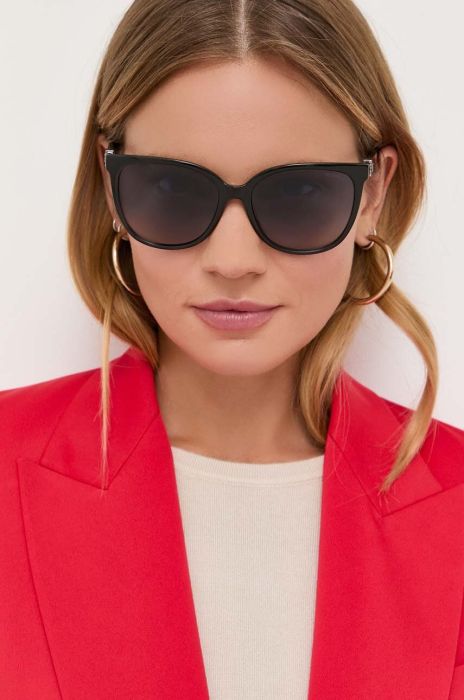 Сонцезахисні окуляри Guess жіночі колір чорний (3229409)