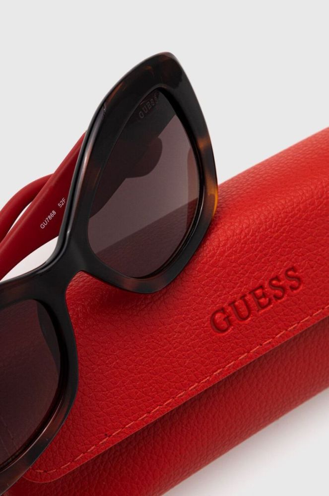 Сонцезахисні окуляри Guess жіночі колір червоний (3151129) фото 4